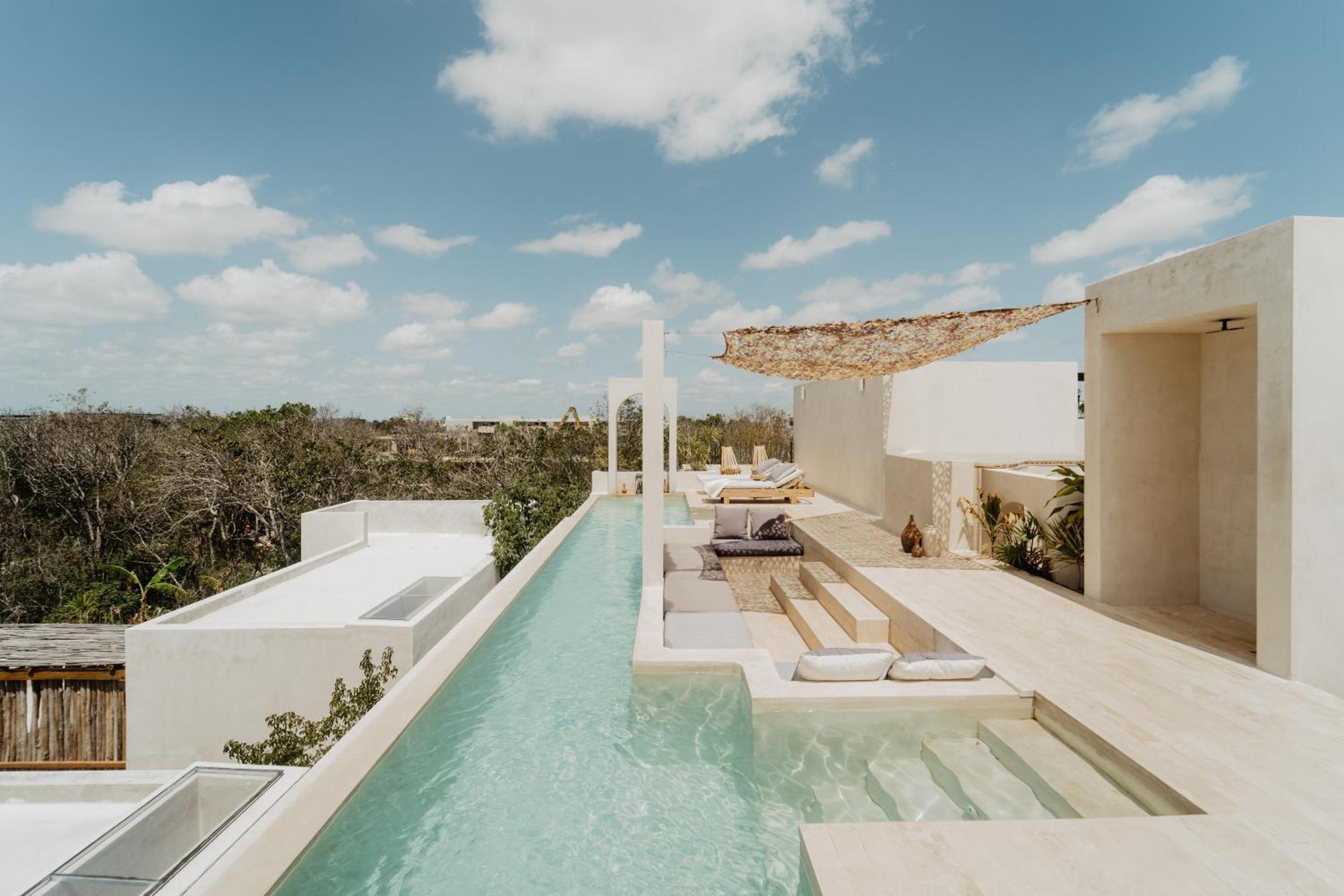 Pousada Viento 4br 8pp Private Pool Rooftop Security Tulum
